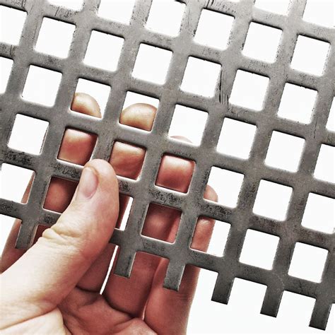 square hole perforated sheet metal|square perforated sheet metal.